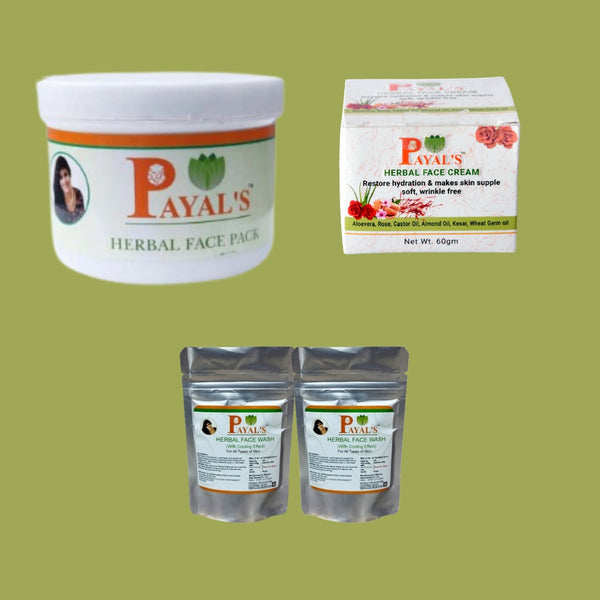RAKSHA BANDHAN KIT {Face Pack, Face Cream &  2 Face Wash (POUCH) Free}