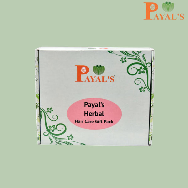 ( FOR HUSBAND) Payal Herbal Hair Care Gift Pack ( Shampoo, Oil, Laddoo )